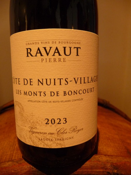 Cote de Nuits "Les Monts de Boncourt" 2023